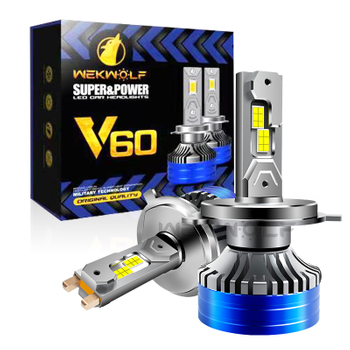 Комплект светодиодных фар 240 Вт 24000 лм для автомобиля