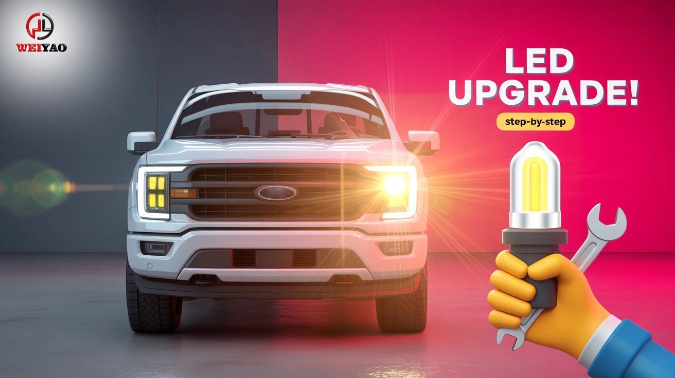Пошаговое руководство по замене фар грузовиков на светодиод