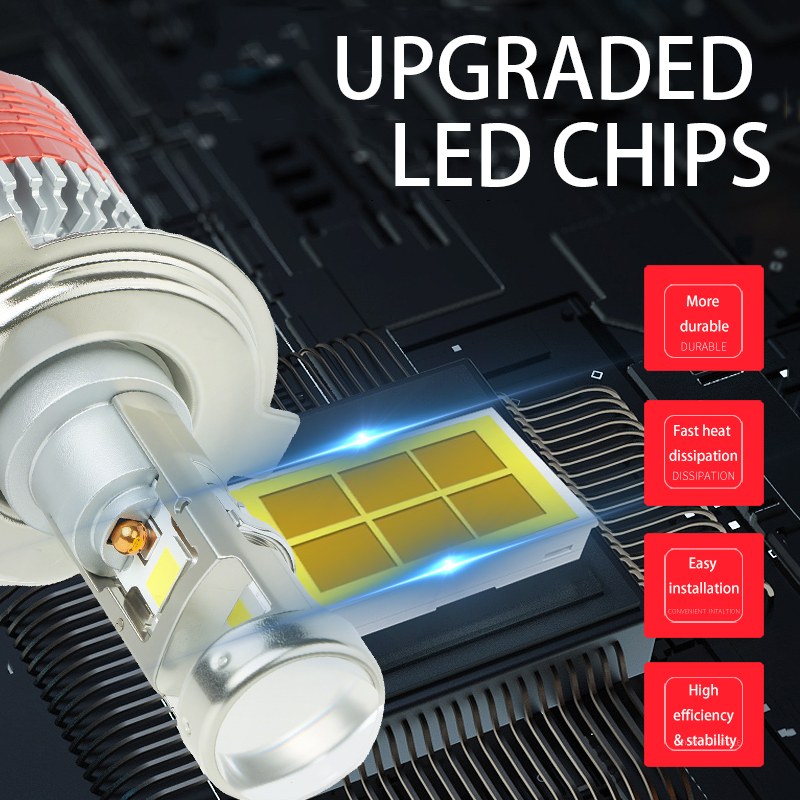 Серия Т01 | OEM Super Brightness 84W 8400LM Дальний/ближний свет Plug and Play Мини-объектив проектора Светодиодная лампа для фар