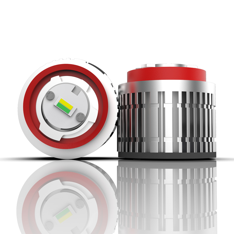 Оптовая продажа 24W 3000LM двухцветный 3000K янтарно-желтый белый 6000K мини-светодиодный противотуманный фонарь для Toyota