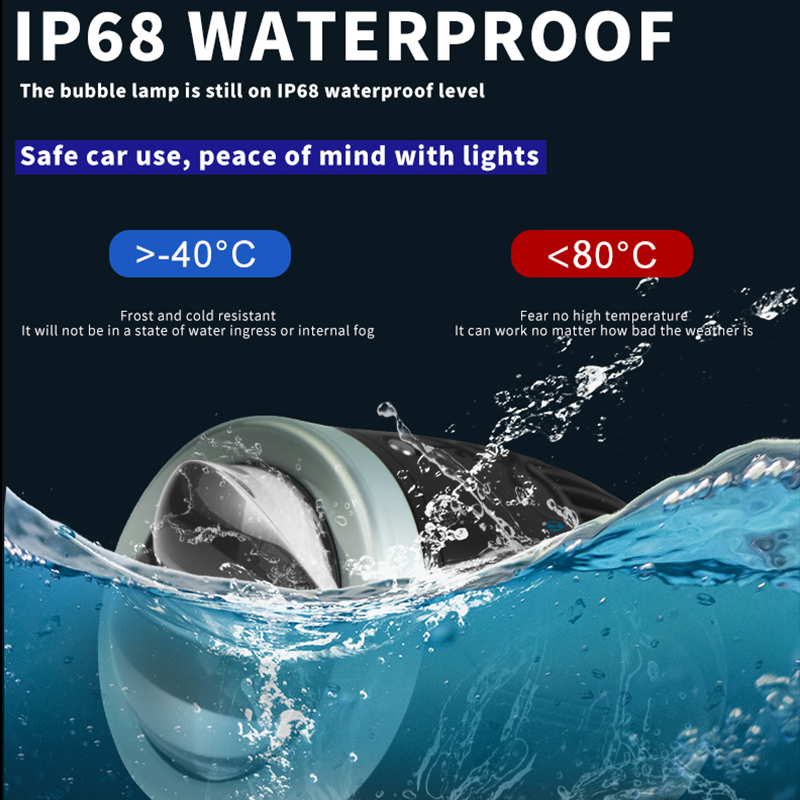 Изменение цвета 2-дюймового двойного лучевого проектора Lens Lens Lens Led Light с дистанционным управлением