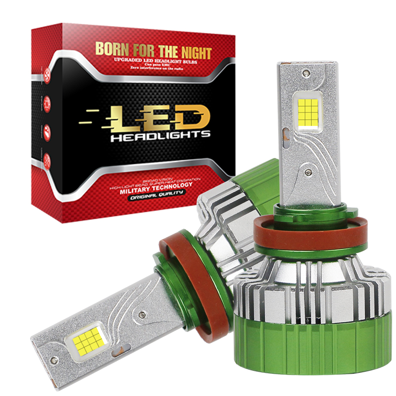 Прямые продажи с фабрики, три медные трубки, высокая мощность 260 Вт, 26000 лм, широкое напряжение, 12 В-24 В, светодиодные лампы для фар для легковых и грузовых автомобилей