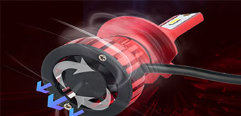 Насколько хорошо луковица светодиодной фары рассеивает тепло?