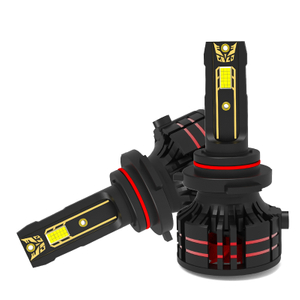 Автомобильные 9005 9006 светодиодные лампы для фар 12 В 56 Вт 5600 люмен 6000 К холодный белый IP68 водонепроницаемые OEM светодиодные автомобильные лампы