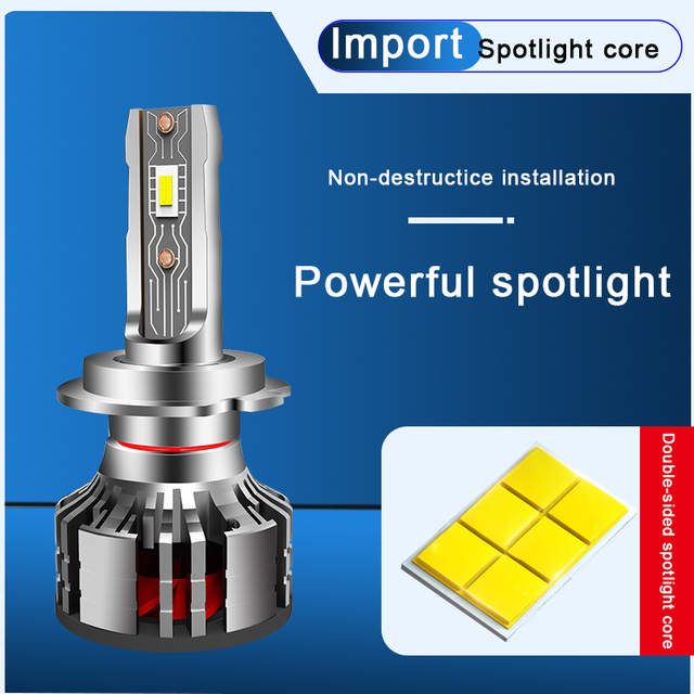 Оптовая продажа OEM/ODM 12V 60W водонепроницаемые светодиодные лампы для автомобильных фар 