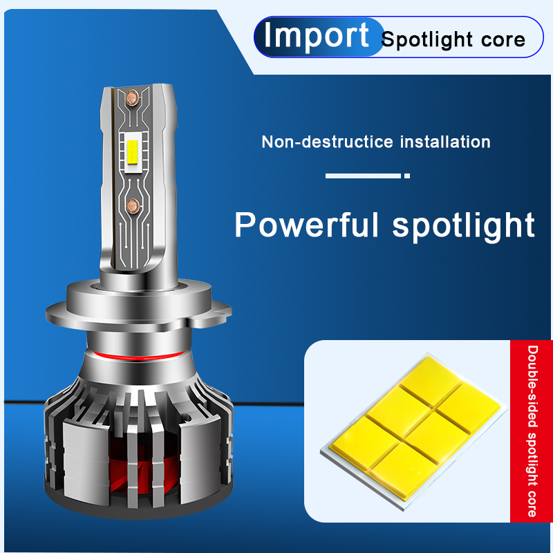 Прямая продажа от производителя, 12 В, линейный драйвер, 60 Вт, 6000LM, H4, H7, H11, H13, 9005, 9006, все модели автомобилей, светодиодные лампы для фар