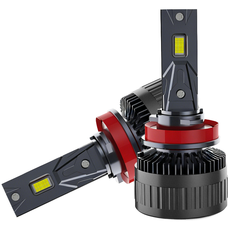 OEM ODM 130W 13000LM Одиночная медная трубка 6000K Универсальная автомобильная лампа для фар Авто светодиодные фары