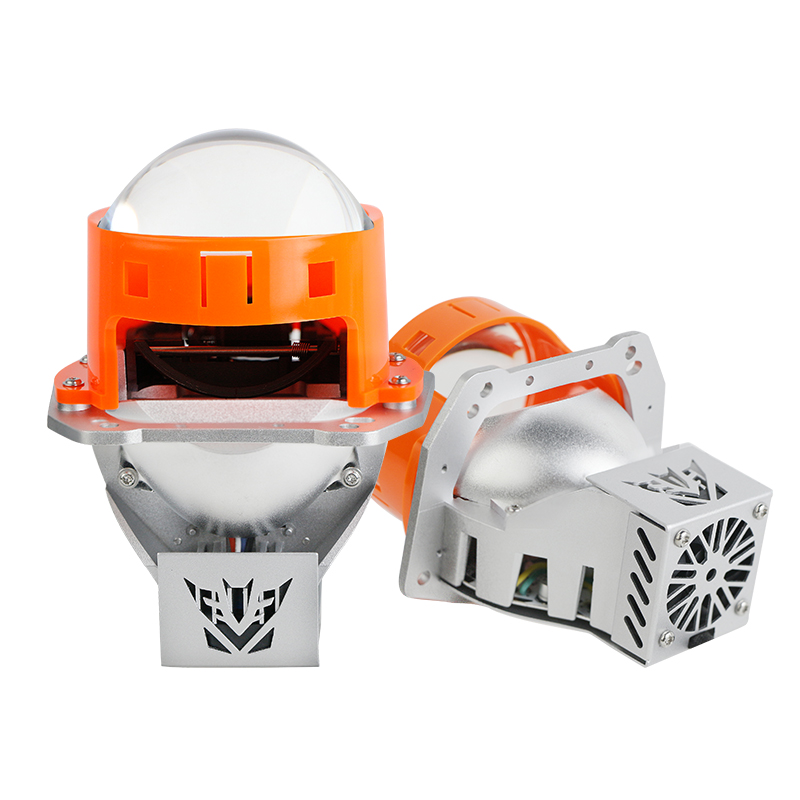 136 Вт 13 600 лм 6000 тыс. Белый 3 -дюймовый автомобильный проектор лампочки фар с лучом HI/LO