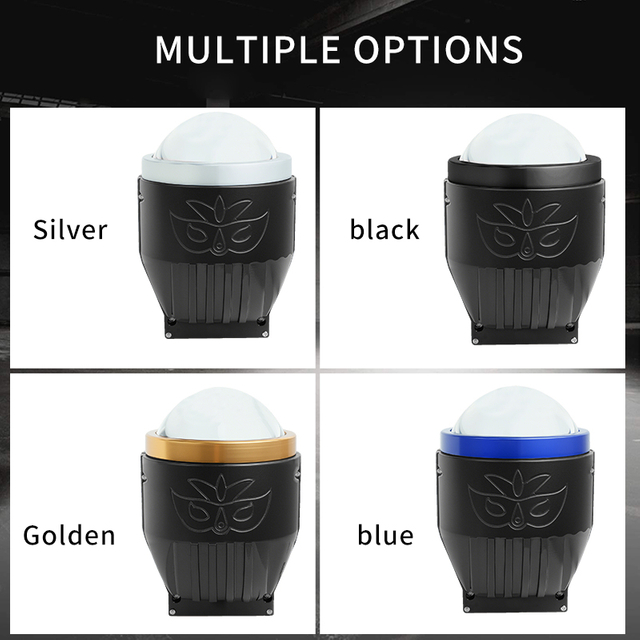 Индивидуальный 3 -дюймовый белый желтый свет.