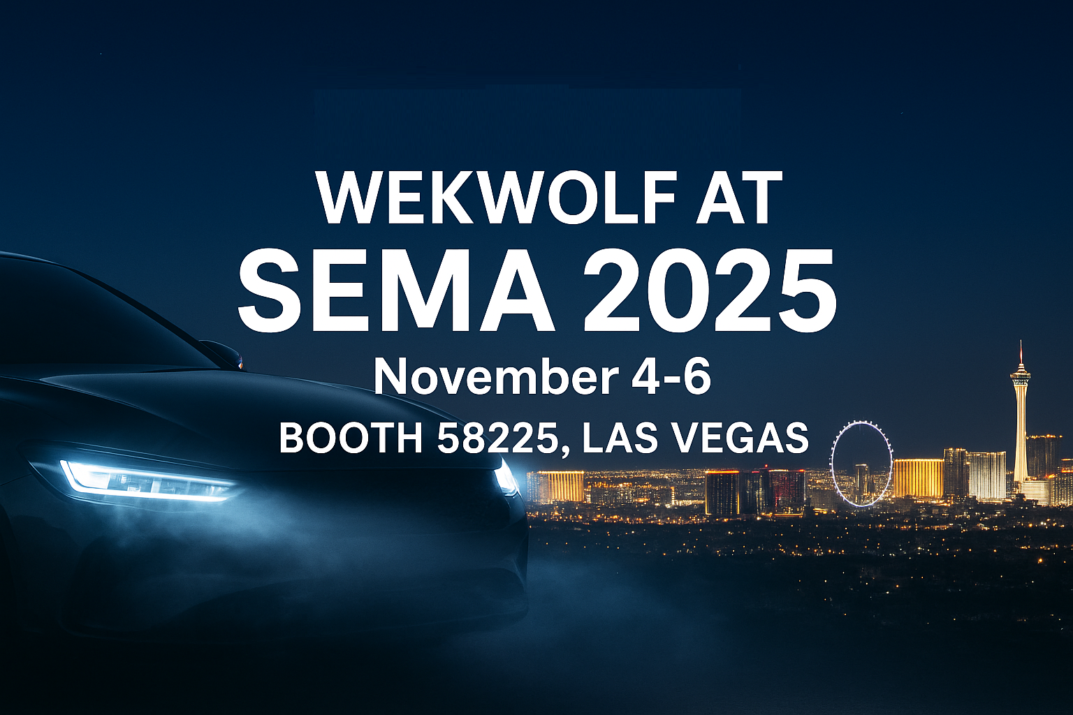 Мы готовы! Увидимся на SEMA 2025