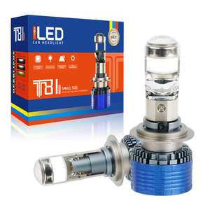 6000K Cool White 8400LM Mini Projector Lens Lens Lens Lod Sder Lacks H7