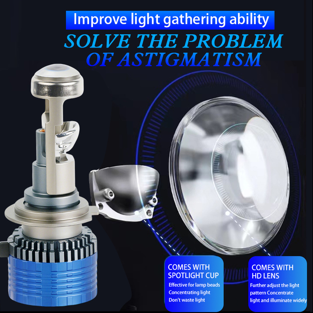 84W 8400LM H11 Mini Projector Lens Lens Lens Lens Tarlight Bacle с Canbus