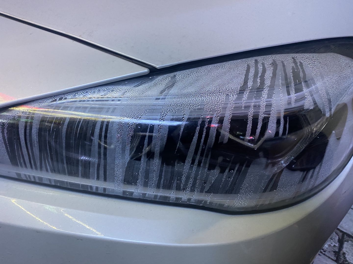 Вода входит в фары 