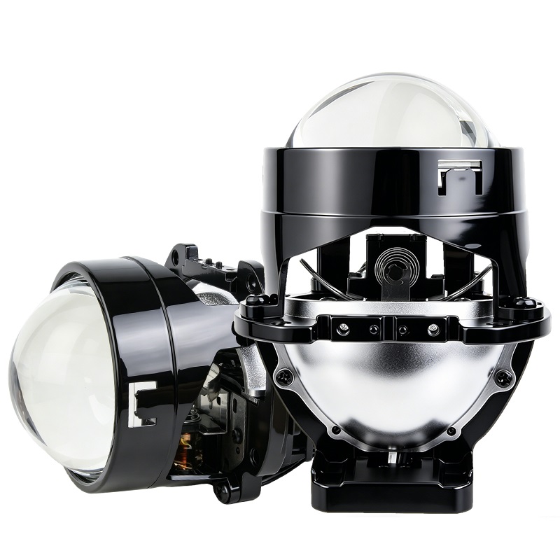 Супер яркий 106 Вт 2,0-дюймовый Bi-LED объектив проектора, автомобильный комплект для модернизации фар, лампа дальнего и ближнего света, светодиодный объектив проектора для автомобильных аксессуаров