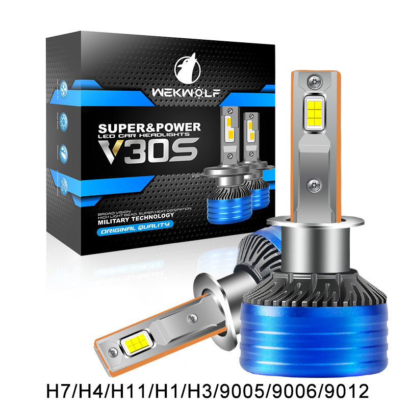 OEM супер яркая двойная медная трубка светодиодная автомобильная лампочка 120W 12000LM дальний ближний свет автомобильные светодиодные фары