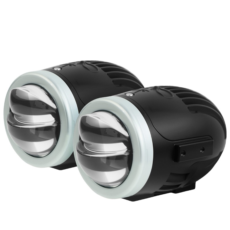 Водонепроницаемые Tri Colors 2 -дюймовый проектор BI Проектор FOG Light Spotlights с дистанционным управлением