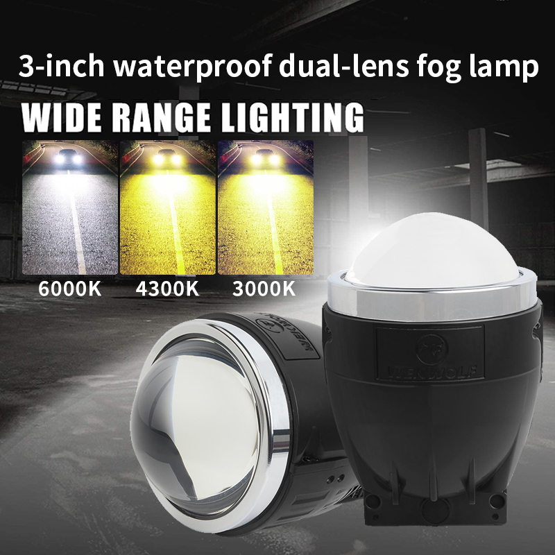 3,0 дюйма BI светодиодный проектор Lens Lens Led Led Light с набором для модернизации Furlector Furlect
