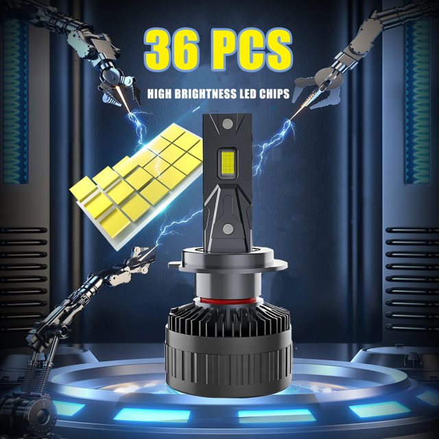 OEM ODM 130W 13000LM Одиночная медная трубка 6000K Универсальная автомобильная лампа для фар Авто светодиодные фары