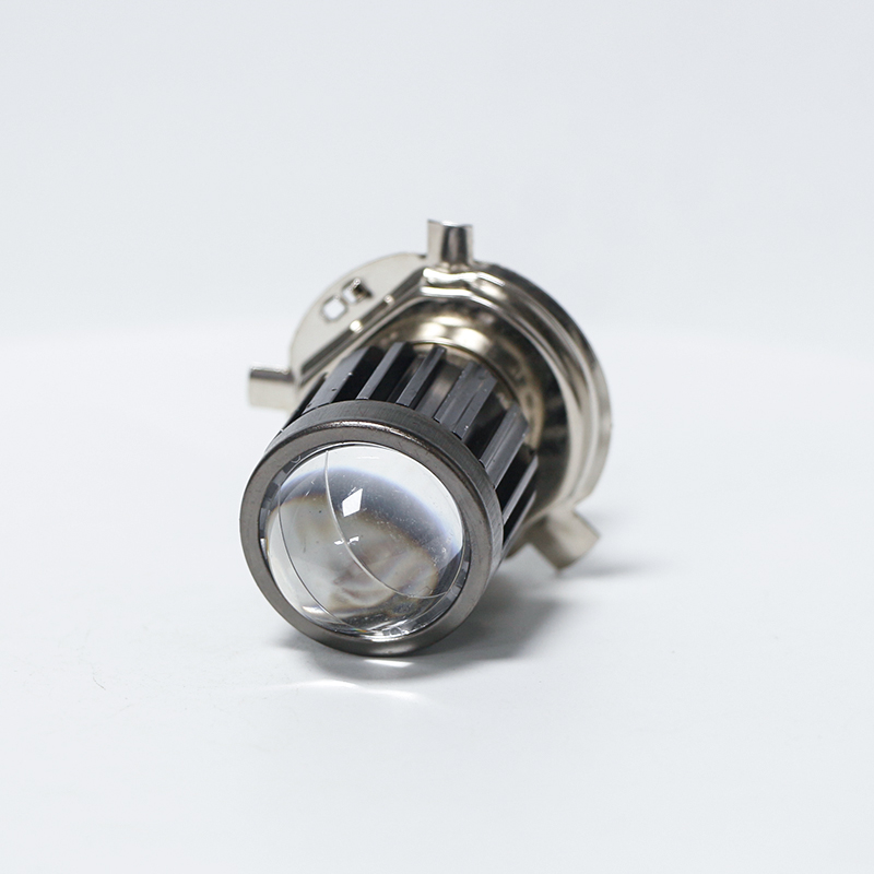 20W Dual Color Mini Lens Fisheye Motorcycle Light M1 H4