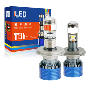 Индивидуальная супер -яркая лампочка фар -светофора 8400LM с объективом мини -проектора