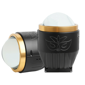 Wekwolf 96W 9600LM Три цветных светодиодных противотуманных огней 3 -дюймовый би -лазерный проектор Laser Lames для автомобилей