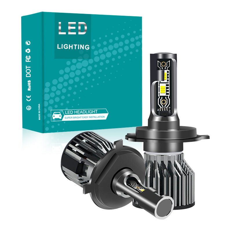 Изготовленные на заказ OEM/ODM 60W светодиодные автомобильные фары 6000LM лампы дальнего/ближнего света автомобильные фары