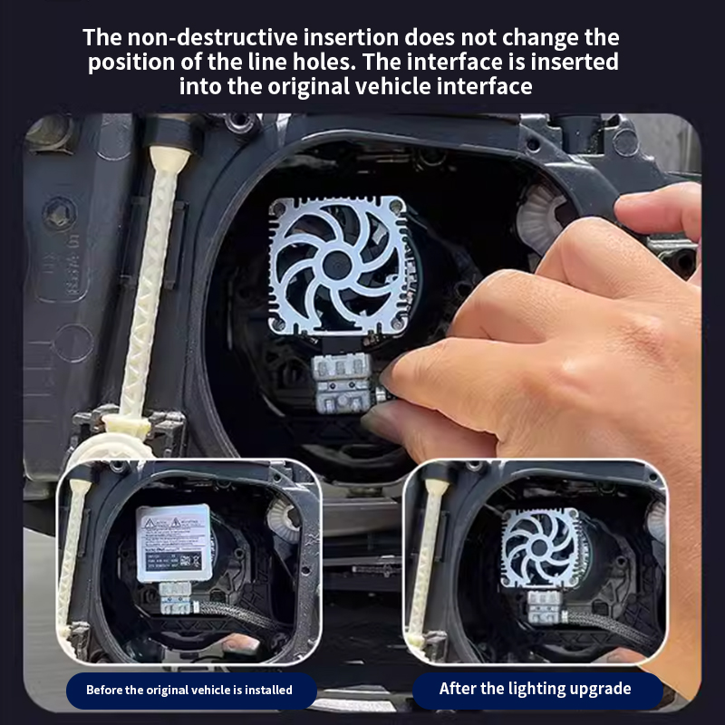 OEM яркость 35 Вт 10000LM 6000K холодный белый светодиодный светильник для фар 1:1 D1S HID размер лампы ксеноновые сменные лампы