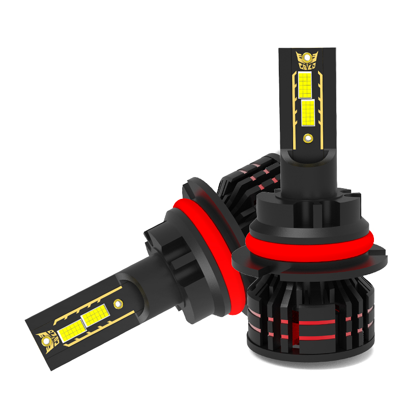 Универсальные автомобильные светодиодные фары по индивидуальному заказу, 56 Вт, 12 В, супер яркие автомобильные светодиодные лампы для фар 9007