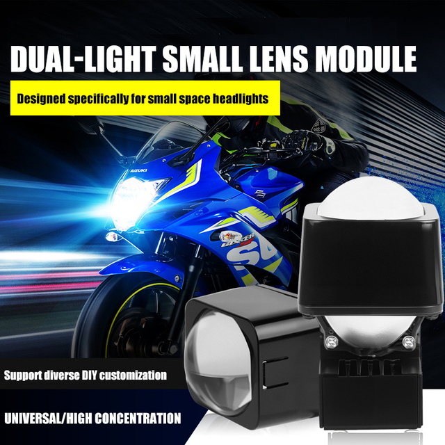 1,5 -дюймовый мини -лазер HI/LO BEAM BEAM Dual Light Проекторы Matrix Module Module Car Светодиодные лампы фар